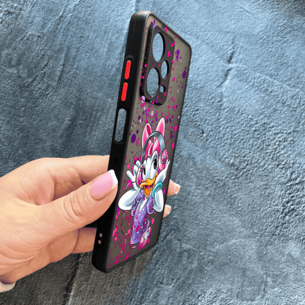 Чехол для Xiaomi Redmi Note 12 Pro Plus 5G с защитой камеры детский с Дейзи