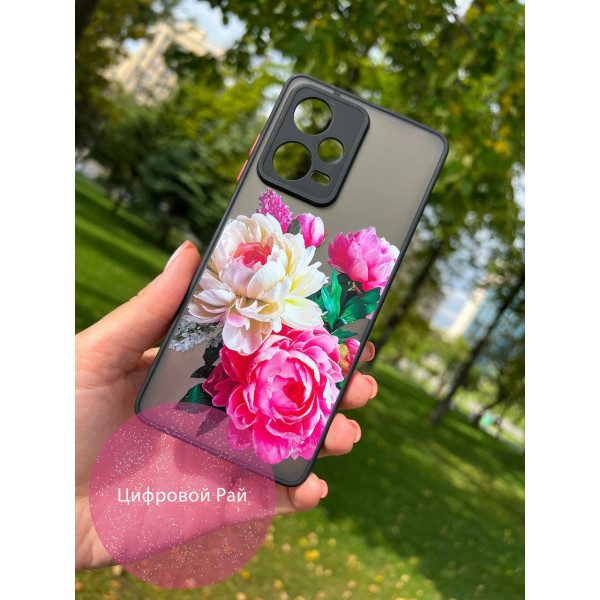 Чохол для Xiaomi Redmi Note 12 Pro 5G півонії класичні