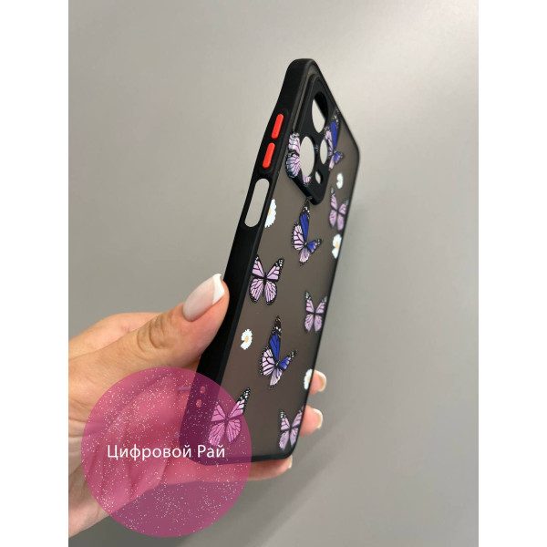 Чехол для Xiaomi Redmi Note 12 Pro 5G бабочки