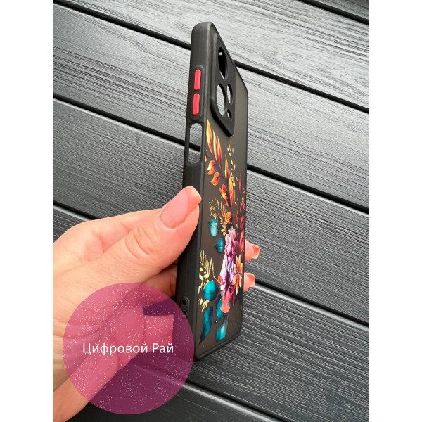 Чехол для Xiaomi Redmi Note 12 Pro Plus осенние цветы