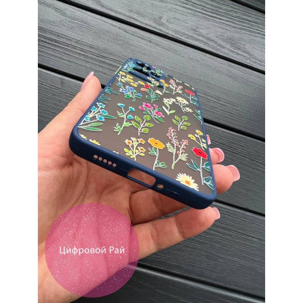 Чохол для Xiaomi Redmi Note 12 Pro 5G квіти різнокольорові