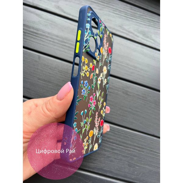 Чохол для Xiaomi Redmi Note 12 Pro 5G квіти різнокольорові