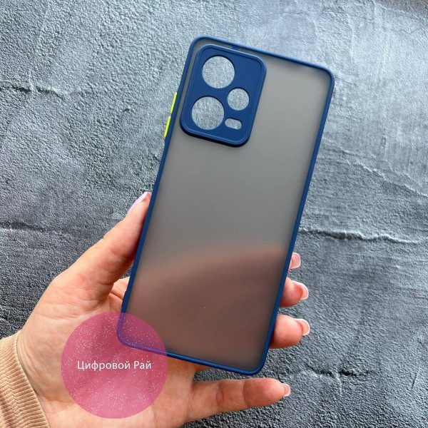 Чохол для Xiaomi Redmi Note 12 Pro 5G матовий пластик без дизайну
