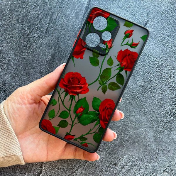 Чехол для Xiaomi Redmi Note 12 Pro Plus красные розы