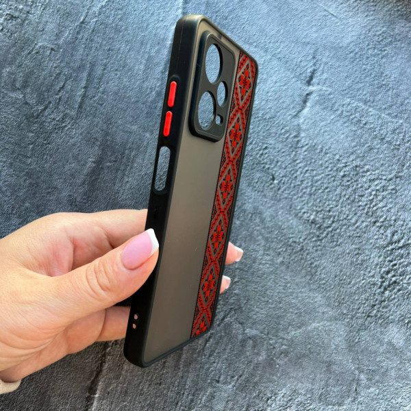 Чехол для Xiaomi Redmi Note 12 Pro Plus вышиванка Киевщина