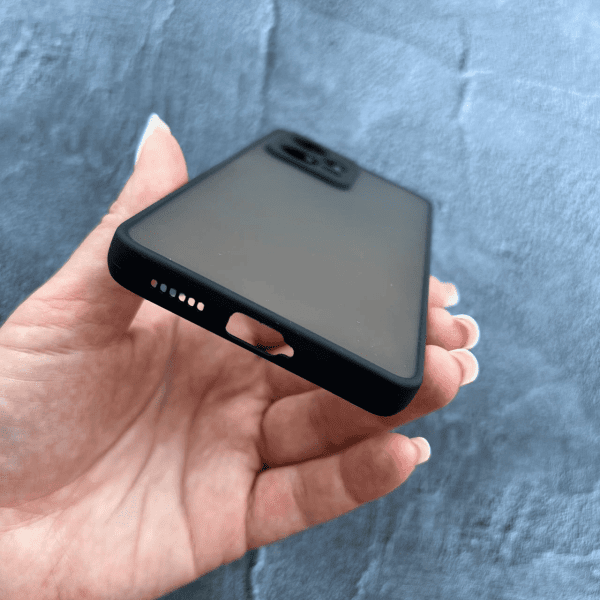 Чехол для Xiaomi Redmi Note 12 Pro Plus матовый пластик без дизайна