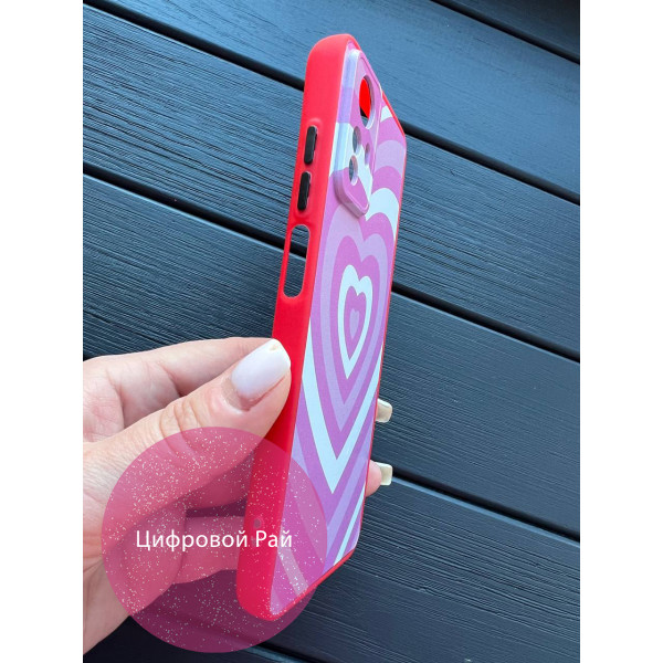 Чохол для Xiaomi Redmi Note 12S сердечка