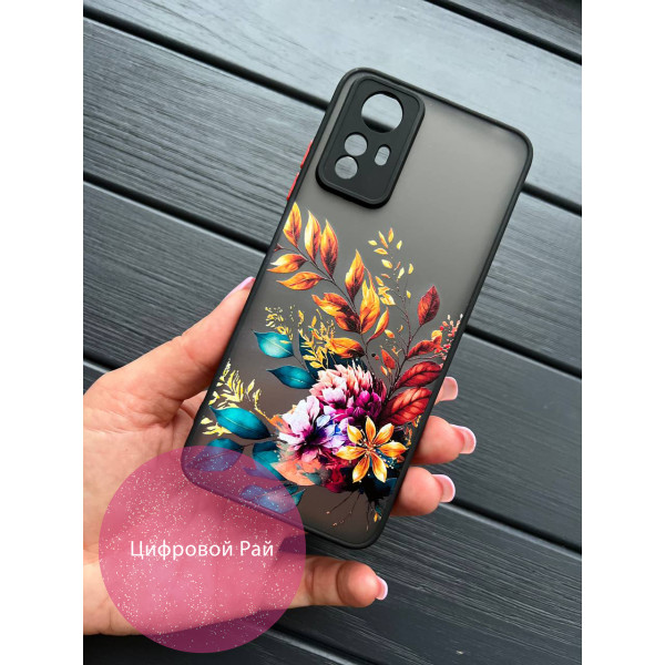 Чохол для Xiaomi Redmi Note 12S осінні квіти