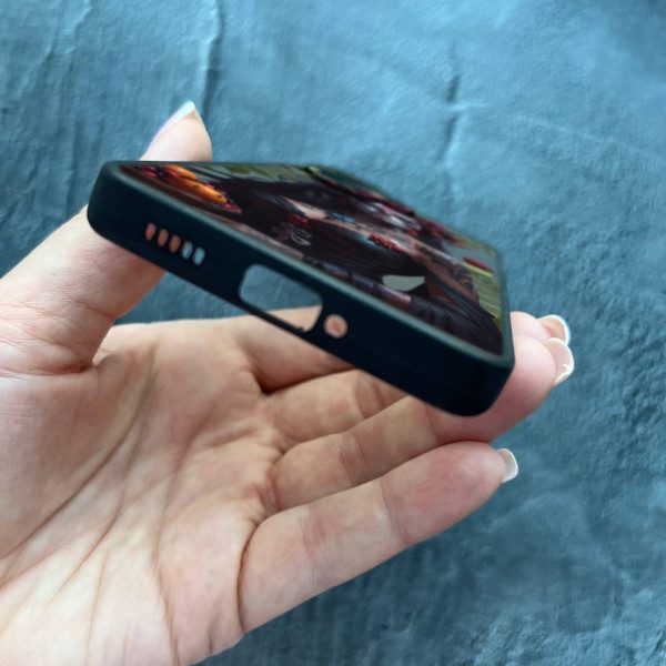 Чохол для Xiaomi Redmi Note 13 Pro Plus Санта-Муерте з листями