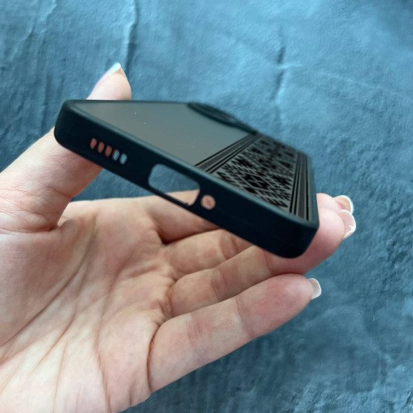 Чохол для Xiaomi Redmi Note 13 Pro Plus вишиванка чорна оригінальна