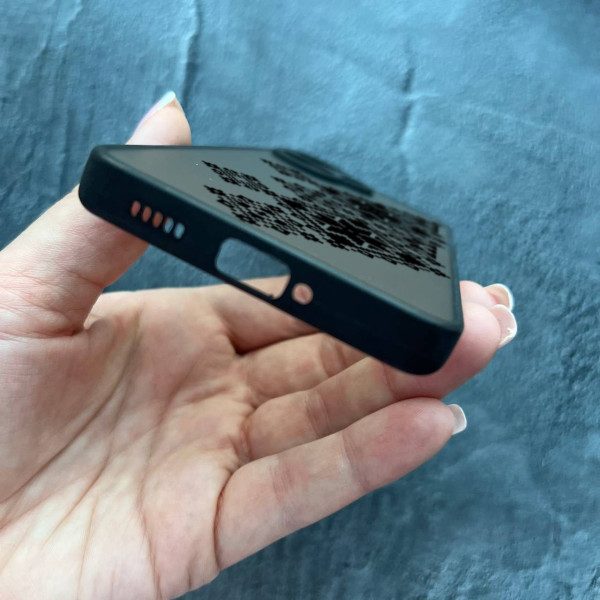 Чохол для Xiaomi Redmi Note 13 Pro Plus вишиванка чорна українська