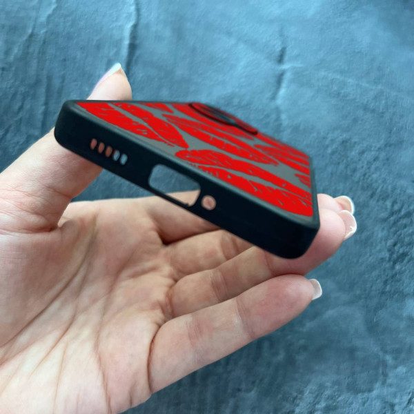 Чехол для Xiaomi Redmi Note 13 Pro Plus красные губы