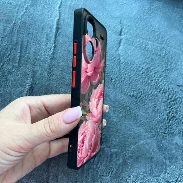 Чехол для Xiaomi Redmi Note 13 Pro Plus пионы крупные