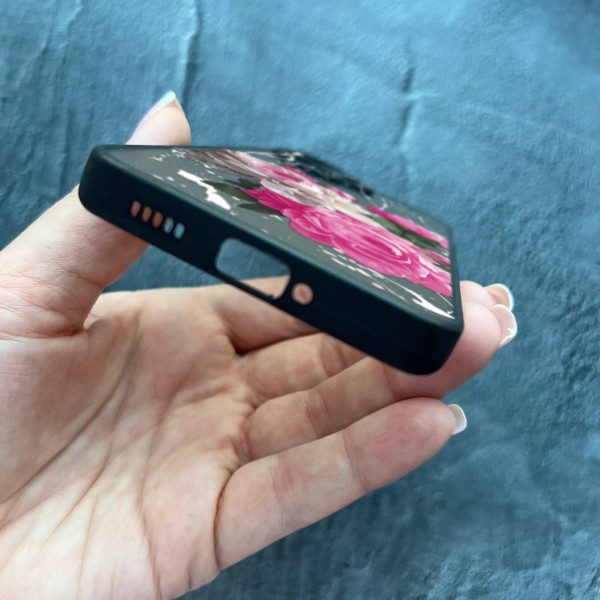 Чехол для Xiaomi Redmi Note 13 Pro Plus пионы классические