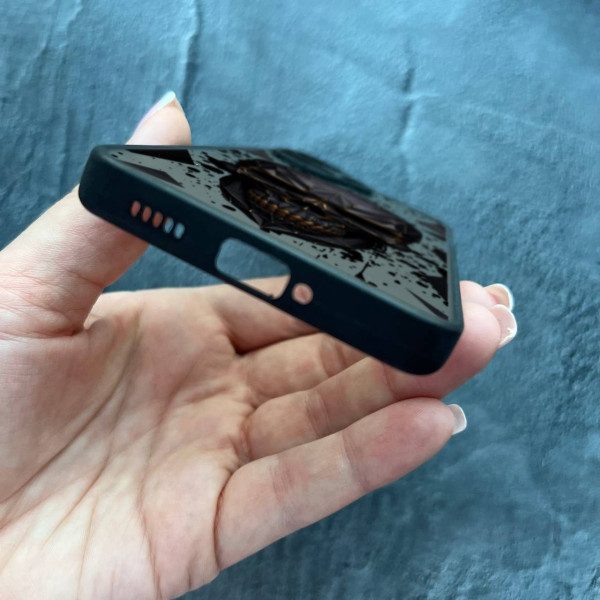 Чехол для Xiaomi Redmi Note 13 Pro Plus череп в кубе