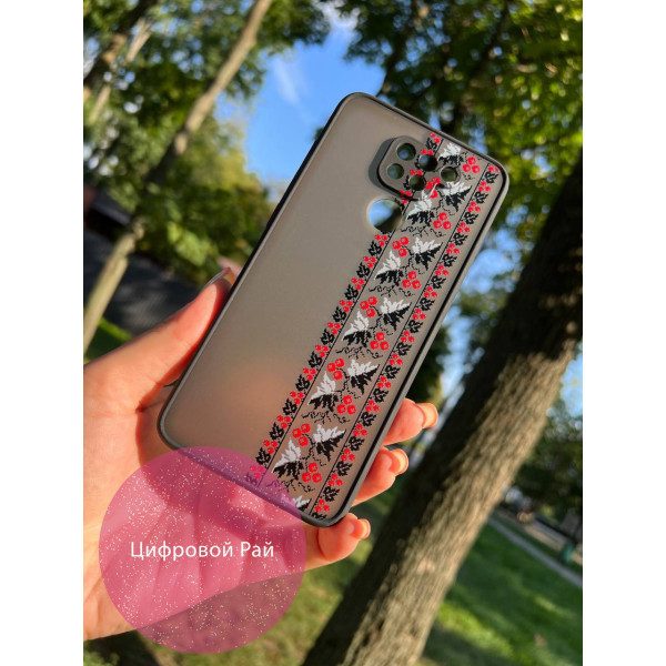 Чохол для Xiaomi Redmi Note 9 / Redmi 10X вишиванка Миколаївщина