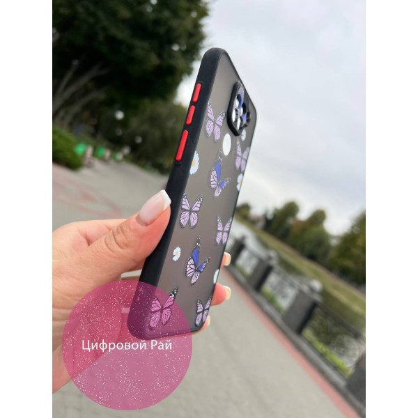Чехол для Xiaomi Redmi Note 9 / Redmi 10X бабочки