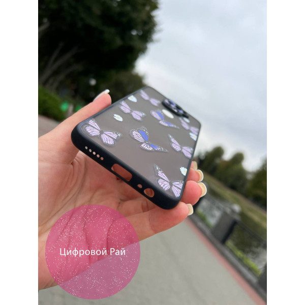 Чехол для Xiaomi Redmi Note 9 / Redmi 10X бабочки