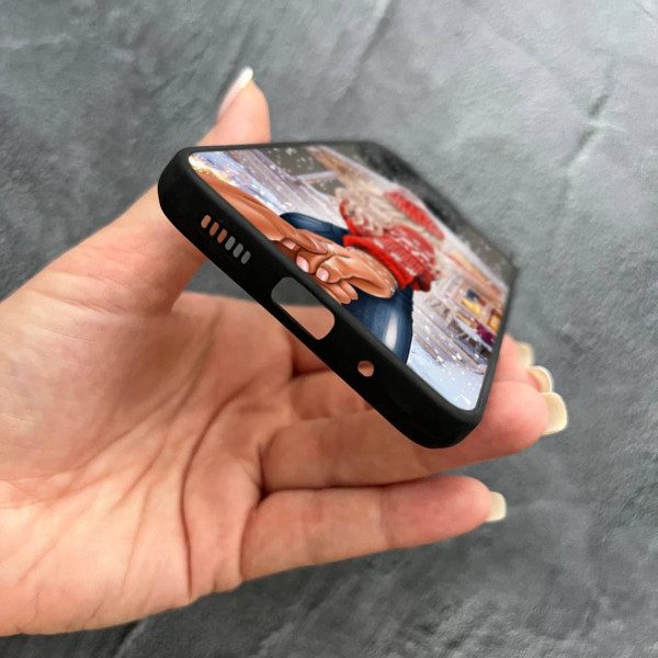 Чехол для Xiaomi Redmi 12C с защитой камеры новогодняя сказка