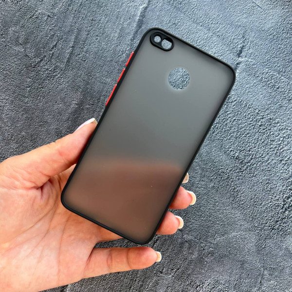 Чехол для Xiaomi Redmi 4X матовый пластик без дизайна