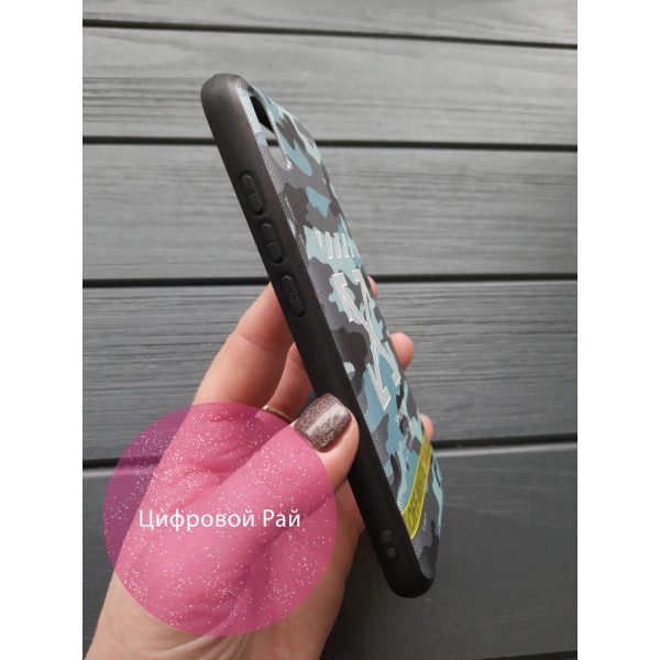 Чехол для Xiaomi Redmi 7A силиконовый чехол с принтом Off-White