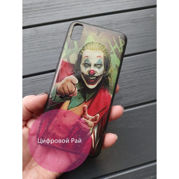 Чехол для Xiaomi Redmi 7A силиконовый чехол с принтом Джокер