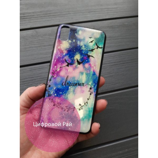Чехол для Xiaomi Redmi 7A силиконовый чехол с принтом птицы