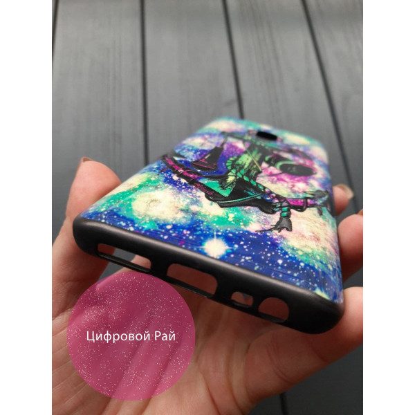 Чехол для Xiaomi Redmi 8a силиконовый чехол с принтом якорь