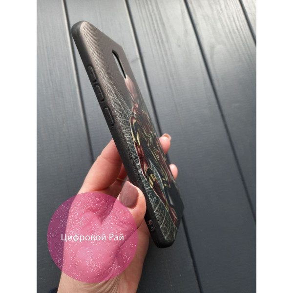 Чехол для Xiaomi Redmi 8a силиконовый чехол с принтом Человек-Паук