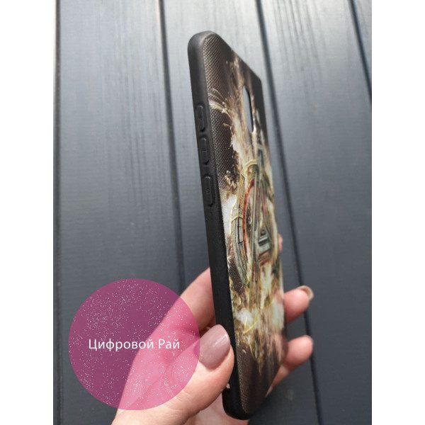 Чехол для Xiaomi Redmi 8a силиконовый чехол с принтом лого Мстители