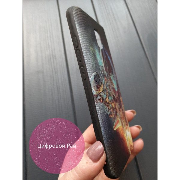 Чехол для Xiaomi Redmi 8a силиконовый чехол с принтом Ракета