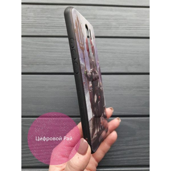Чехол для Xiaomi Redmi 9 силиконовый чехол с принтом Бэтмен