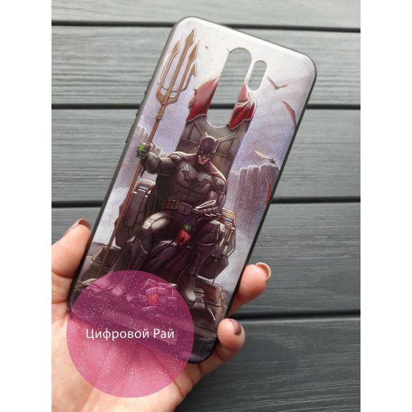 Чехол для Xiaomi Redmi 9 силиконовый чехол с принтом Бэтмен