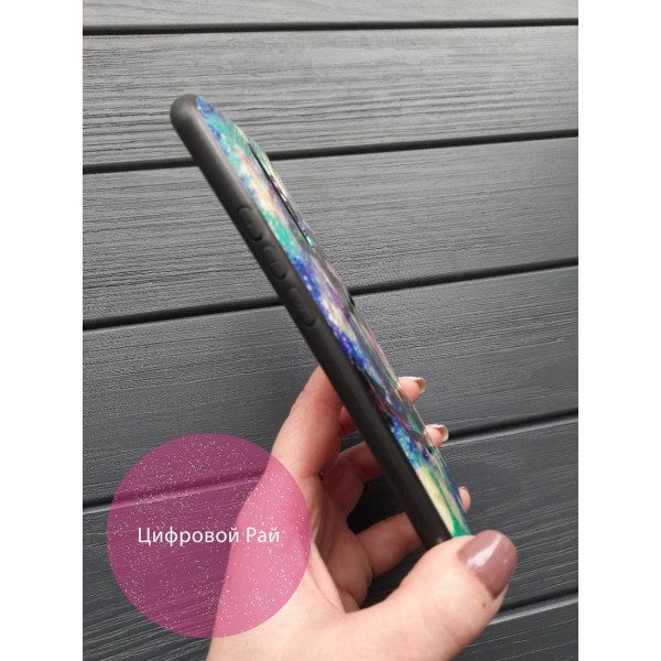 Чехол для Xiaomi Redmi 9 силиконовый чехол с принтом якорь