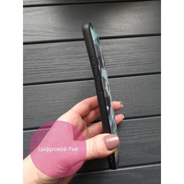 Чехол для Xiaomi Redmi 9 силиконовый чехол с принтом Off-White