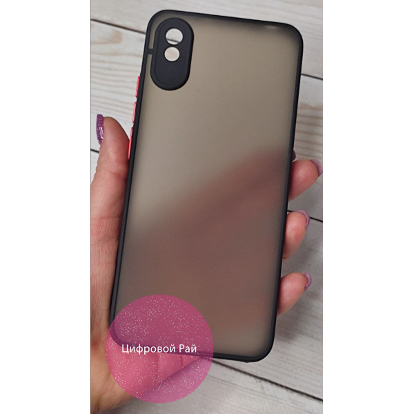 Чохол для Xiaomi Redmi 9A матовий пластик без дизайну