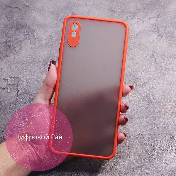 Чохол для Xiaomi Redmi 9A матовий пластик без дизайну