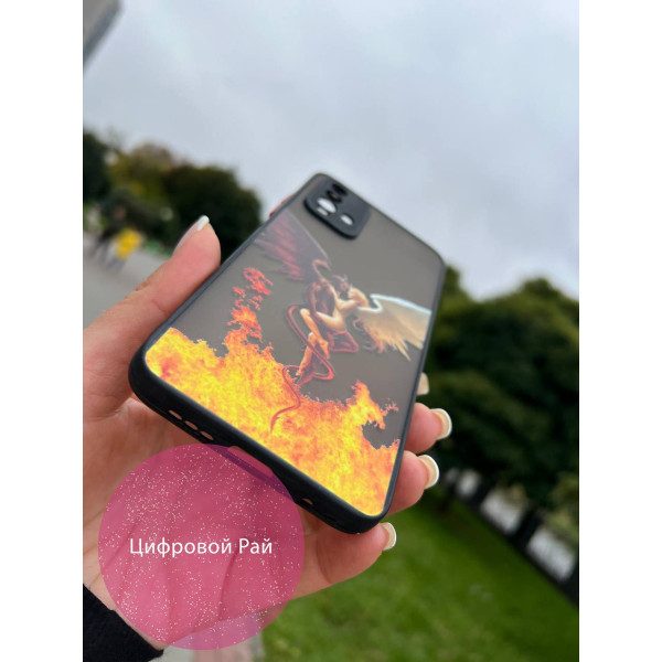 Чехол для Xiaomi Redmi 9T ангел и демон