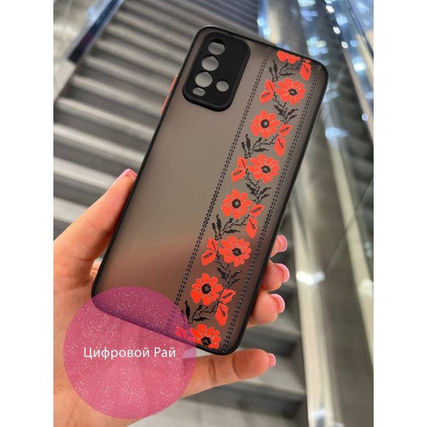 Чехол для Xiaomi Redmi 9T вышиванка Полтавщина
