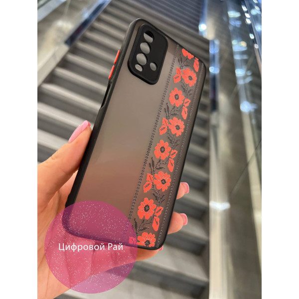 Чехол для Xiaomi Redmi 9T вышиванка Полтавщина