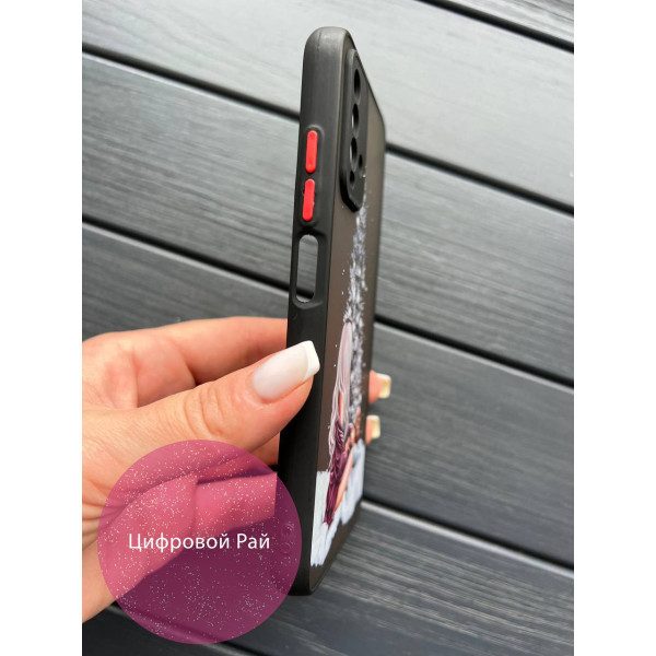 Чохол для Xiaomi Redmi 9T дівчина з ялинкою