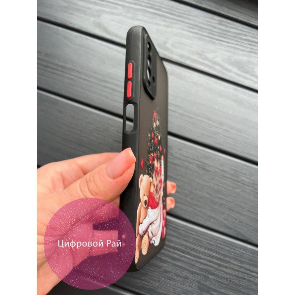 Чохол для Xiaomi Redmi 9T дівчинка біля ялинки
