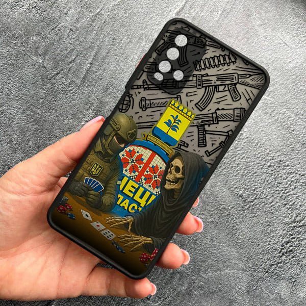 Чехол для Xiaomi Redmi 9T с защитой камеры военный игра со смертью