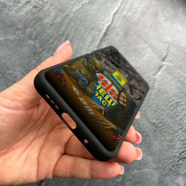 Чехол для Xiaomi Redmi 9T с защитой камеры военный игра со смертью