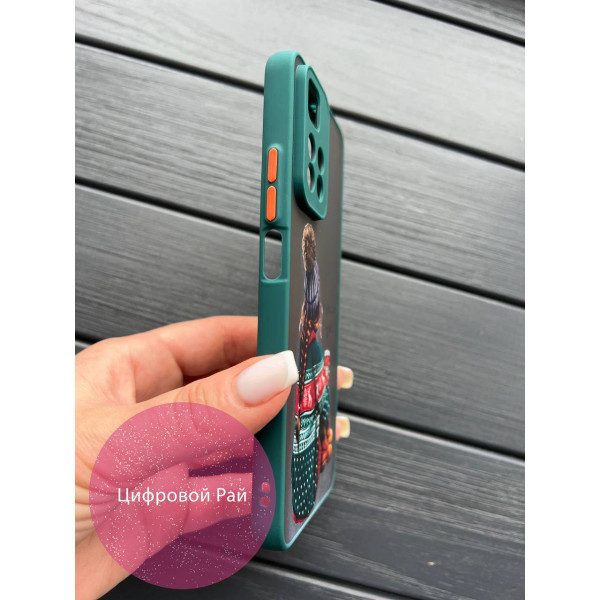 Чохол для Xiaomi Redmi Note 11 Pro Plus 5G дівчинка з кавою