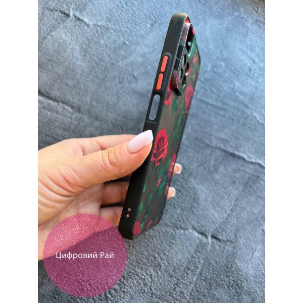 Чехол для Xiaomi Redmi Note 11 Pro Plus 5G красные розы