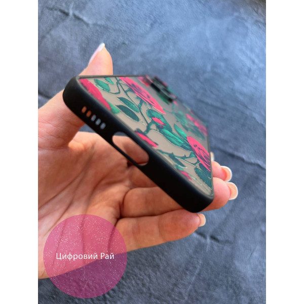 Чехол для Xiaomi Redmi Note 11 Pro Plus 5G красные розы