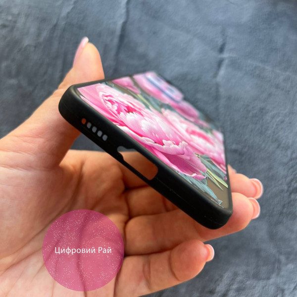 Чехол для Xiaomi Redmi Note 11 Pro Plus 5G пионы крупные