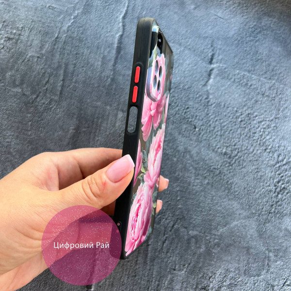 Чехол для Xiaomi Redmi Note 11 Pro Plus 5G пионы крупные