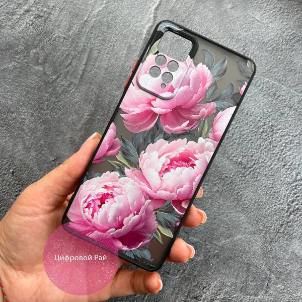 Чохол для Xiaomi Redmi Note 11 Pro / Redmi Note 12 Pro 4G півонії крупні